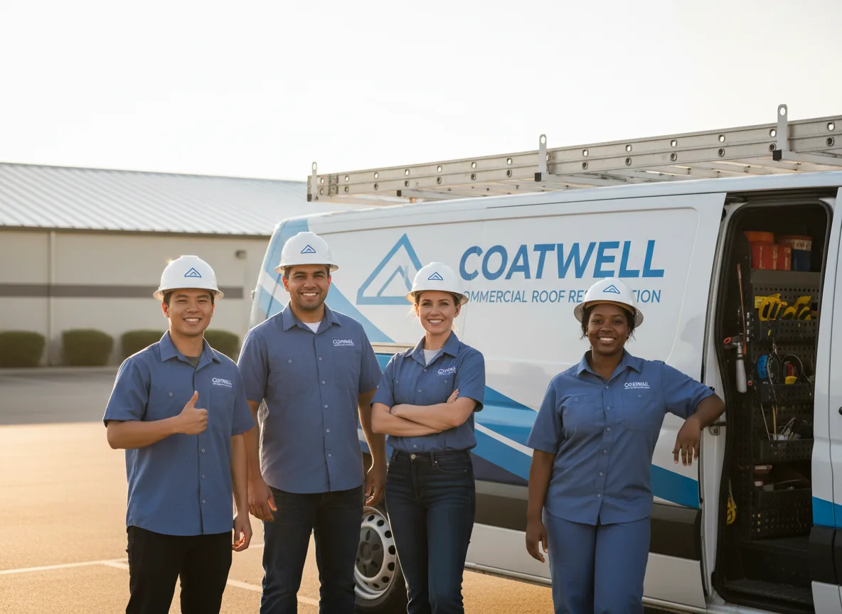 Commercial roof coating company in Leeds, AL